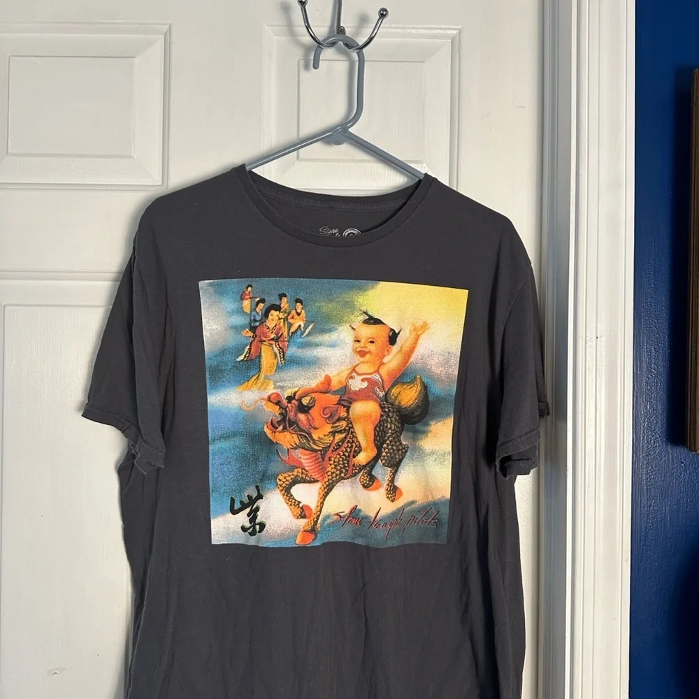 Stone Temple Pilots "Baby On Dragon" Graphic T-Shirt Size XL - Picture 2 of 5